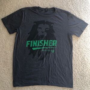 Conquer the Gauntlet 2018 Finisher Black w/Green Lightweight T-Shirt Memorabilia